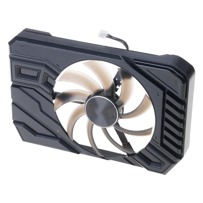Graphics Card 85mm 4Pin Coolers Fan Replacement Accessories Graphics Card Cooling Fan for GTX1660 2060 StormX Computer