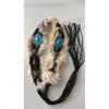 Street Corn-eye Metal Buckle, Furry Patchwork, Niche Belt, Spicy Girl Style, Individual Cinched Waist, Slimming, Versatile Belt