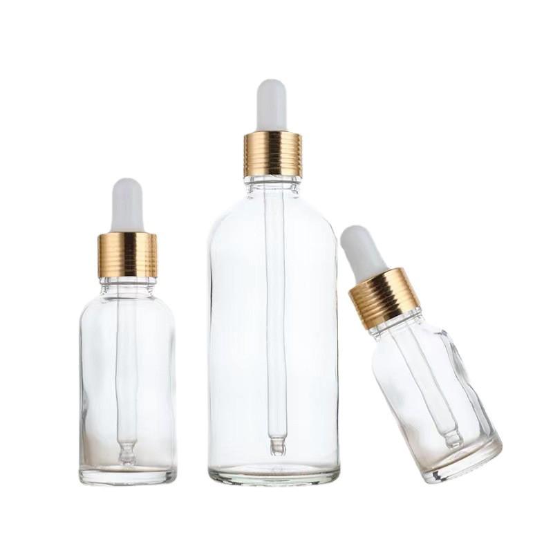 Glass Empty Dropper Bottle for Essential Oils, Perfume, and Cosmetics – Travel-Size Dispenser