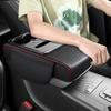 Car Armrest Box Pad Height Increasing Pad Car Center Armrest Tissue Box Storage Bag Cup Holder Integrated Armrest Box Pad
