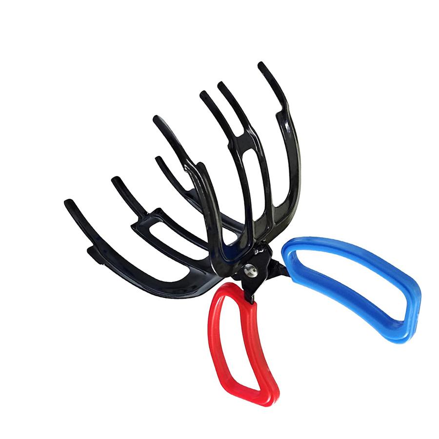 

Stainless Steel Fish Lip Gripper - 40lb Capacity with Built-in Scale, Fishing Rack & Mouth Clamp Tool