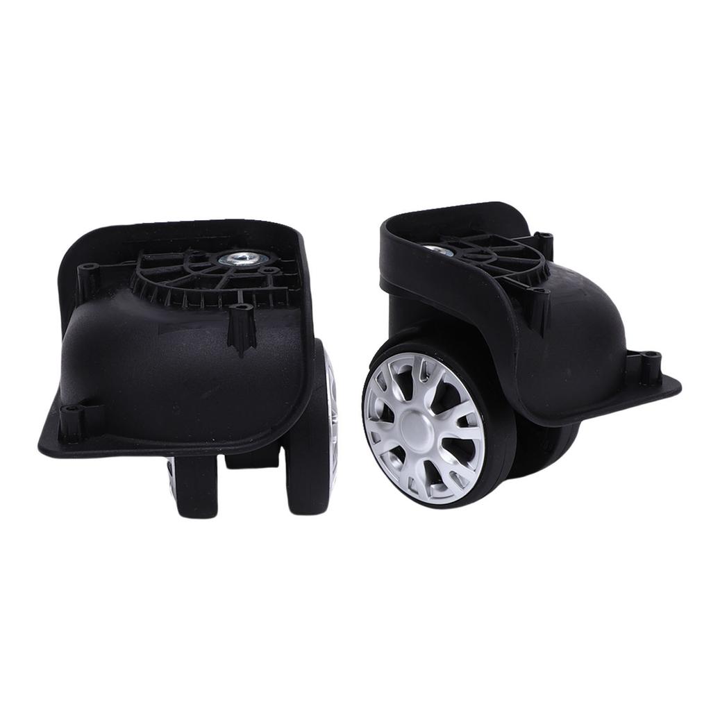 Luggage Suitcase Wheels Abrasion Proof ABS Silent Shock Absorbing Small Suitcase Swivel Caster Replacement
