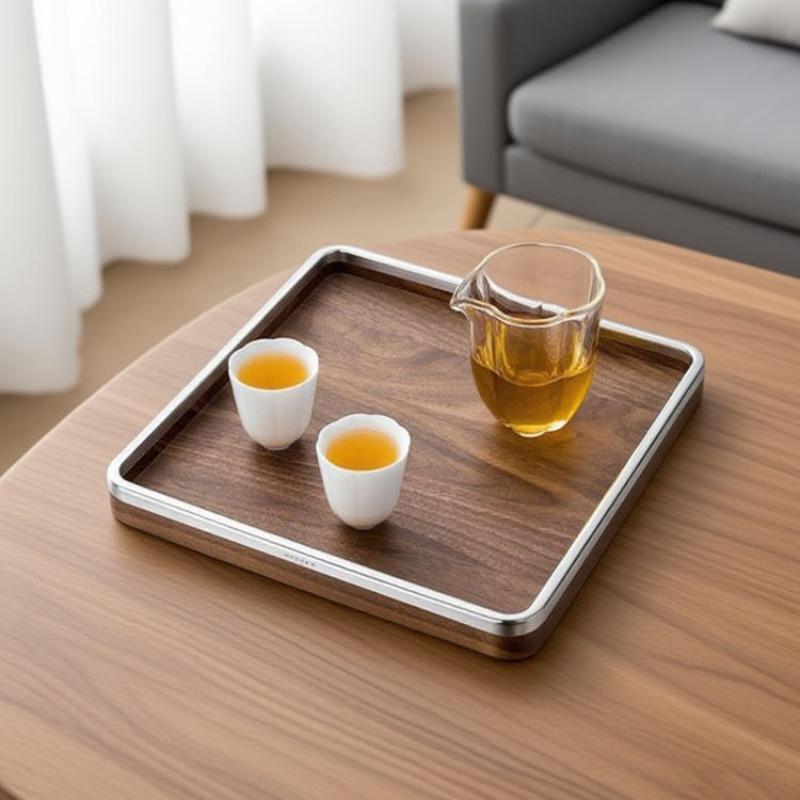 Wooden Tray Living Room Desktop Decoration Plates Entrance Hall Desktop Organize Trays Modern Home Decoration Accessories