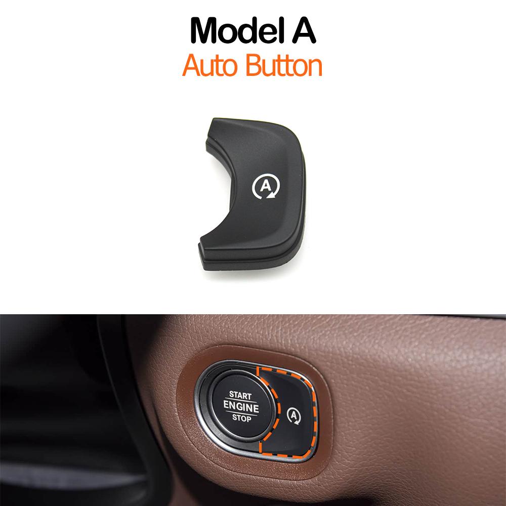 Car Interior Engine Start Stop Button Replace Cover OFF Switch Key Decor For Mercedes Benz GLE G Class W167 W463 W465 G55