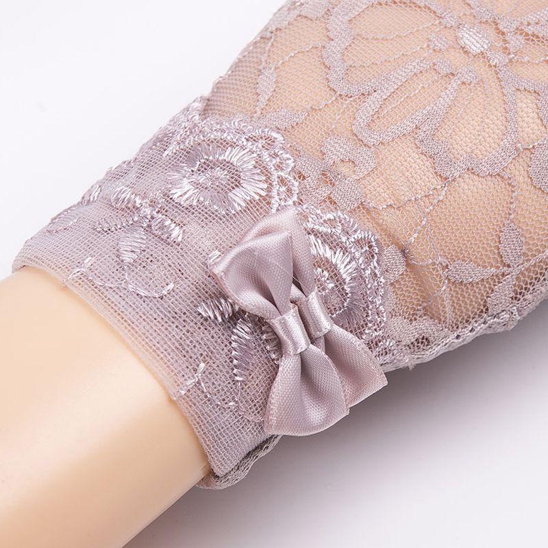 Women'S Summer Lace Gloves - Breathable, UV Protection for Driving & Outdoor Activities,Perfect for Sun Safety & Stylish Outfits, Summer Gloves