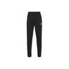 Pantaloni cu manșete conice din jerseu simplu Essentials, negri, îmbrăcăminte de stradă pentru bărbați GK9226