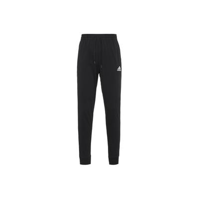 Essentials Single Jersey Tapered Cuff Pants Black Men Streetwear GK9226
