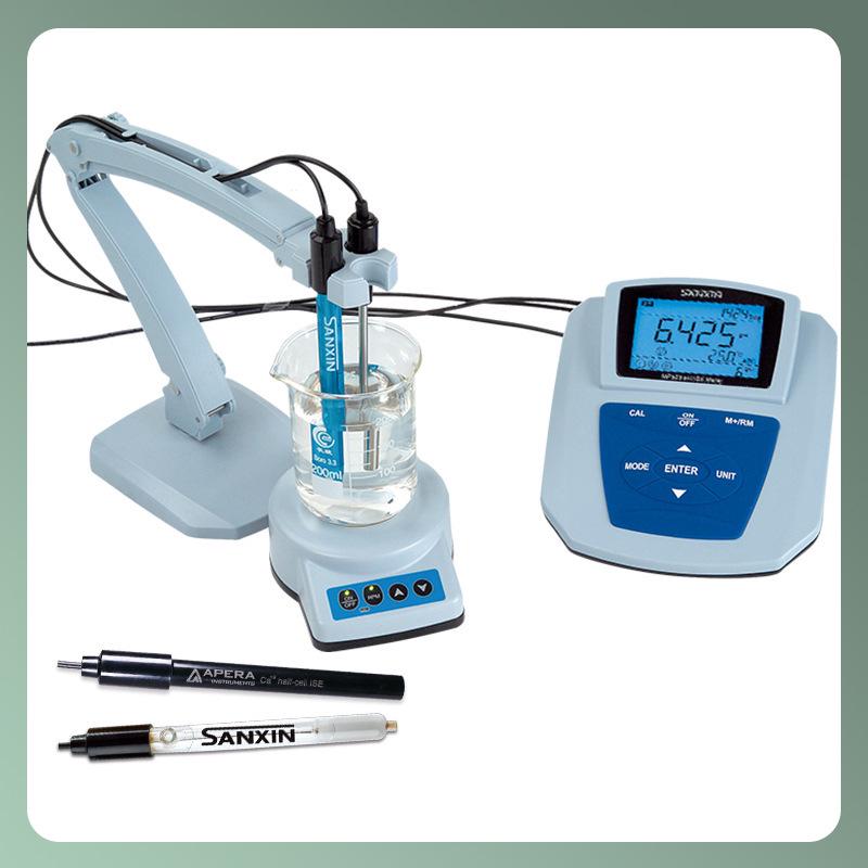 High-Precision Desktop Ion Concentration Meter: Calcium, Potassium, Ammonium Nitrate, and Water pH Levels