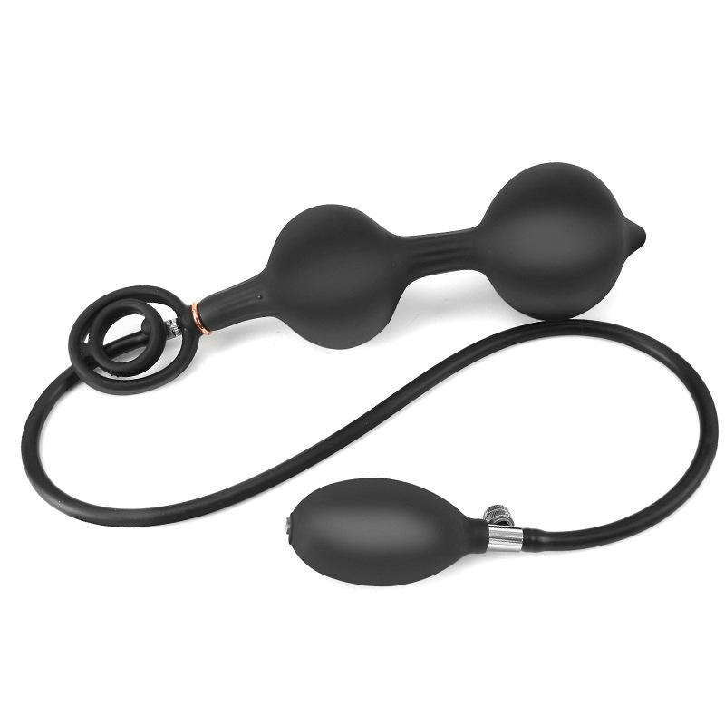 BDSM Aufblasbarer Analplug Butt Plug Anal Dilatator Anus Extender Sexspielzeug G-Punkt Stimulator Prostata Massager Sexspielzeug für Erwachsene