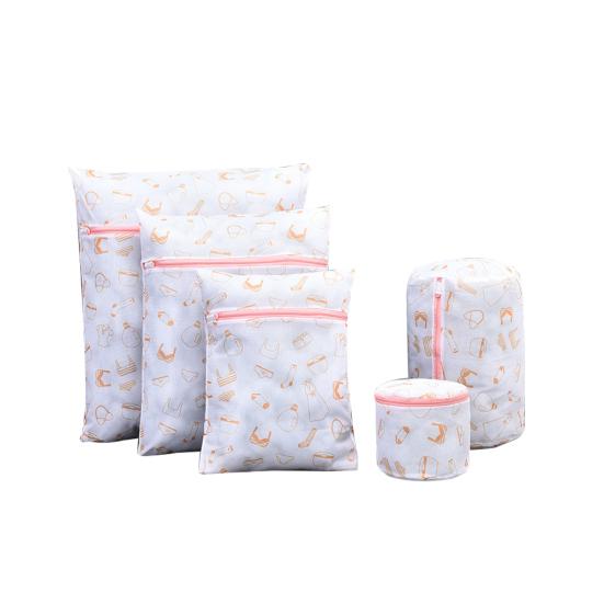 

5шт японский стиль толстый вышитый бюстгальтер нижнее белье сумка для хранения белья 2