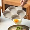 4 Holes Frying Pan Omelet Egg Frying Pan Cookware Non-Stick Pancake Pan  Gas Stove