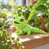 Modello Lucertola in PLA Stampato 3D Figura Drago Barbuto, Giocattolo Fidget Realistico con Figura Dalla Vita Reale Giunti Flessibili, Rettile Articolato per Decorazione da Scrivania