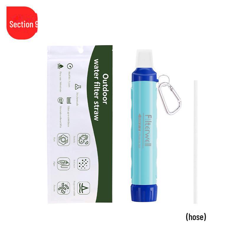 Portable Outdoor Water Purification Straw - Camping & Picnic Ultrafiltration Filter