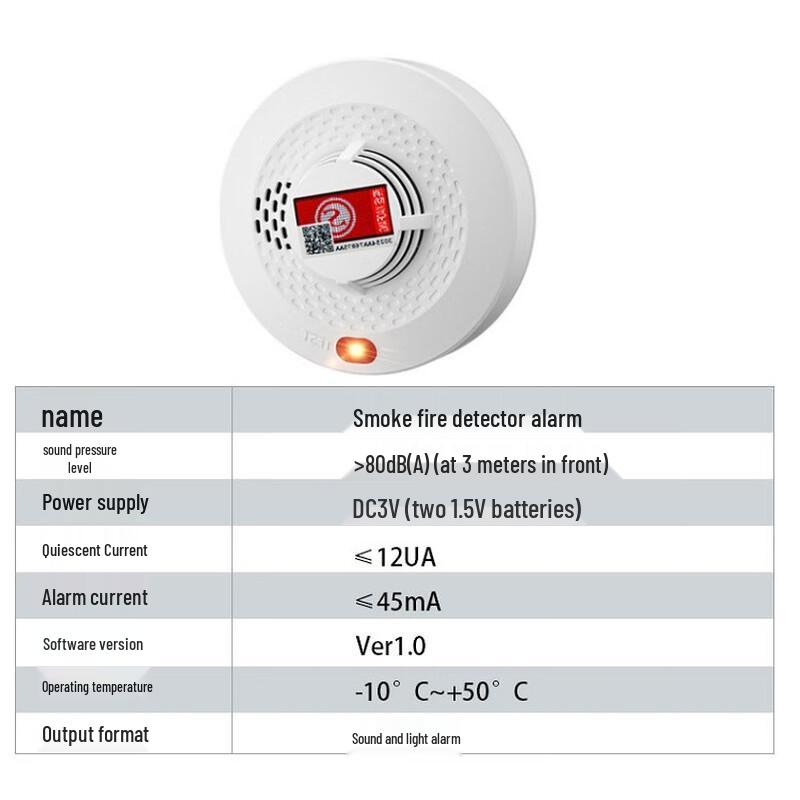 SANSHENG YUNJEN Wireless Smoke Alarm Standard