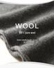 Women's Pure Wool Loose Knit Dress - Autumn & Winter, Round Neck, Solid Color, Plus Size, Medium Long, Korean Style.