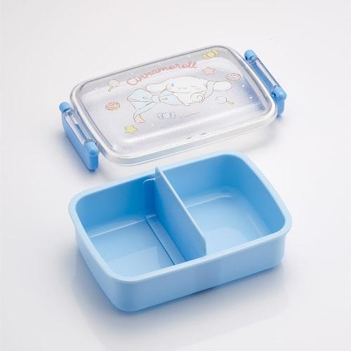 Skater Kids' Lunch Box, Single Tier, 450ml, Dome-Shaped, Antibacterial, Made in Japan, Sanrio Cinnamoroll Big Ribbon, Girls', RBF3ANAG