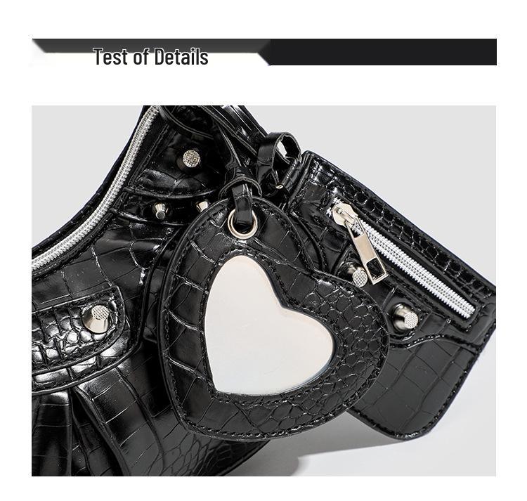 Geantă sub braț cu ținte Trendy Spicy Girl 2025: Geantă de mână și crossbody versatilă trei-în-unu pentru femei