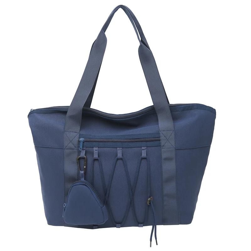

Casual Solid Colors Oxford Zipper Large Capacity Travel Bags 2026 Hot on Sale Sweet Durable Leisure Sport Handbags for Unisex