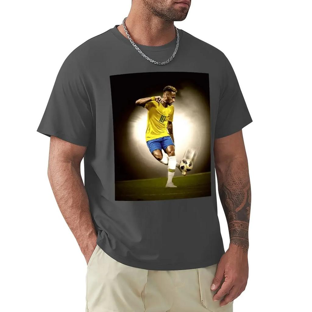 Sports Leisure Eur Size Vintage Tshirt Neymar And Jr Brazil Celebrate Soccer Striker 3 Vintage harajuku clothing