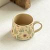 French Ceramic Cup High Value Handmade Cup Exquisite Coffee Cup Large Capacity Breakfast Cup Household Cup Water Cup Tea Cup