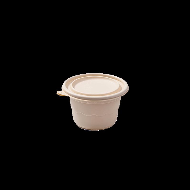 Mr. Corn Biodegradable Round Food Containers