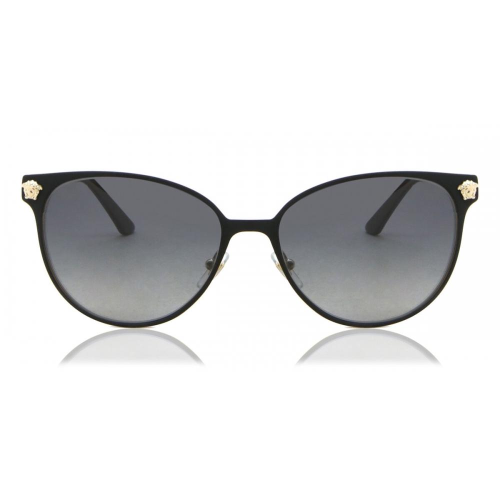 

Versace Женские солнцезащитные очки Ve2168 1377t3 Black Pale Gold/57-16-140