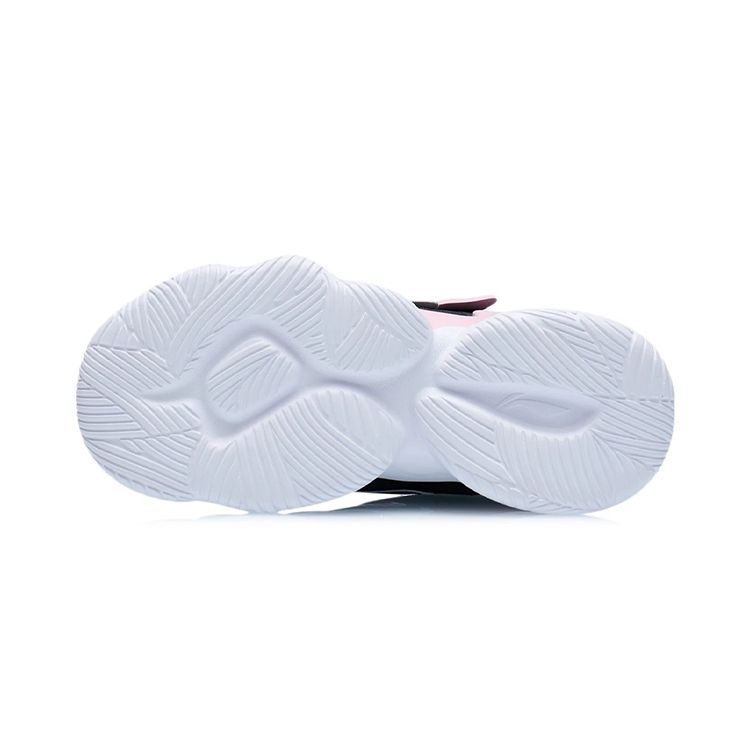 Li-Ning Soft And Comfortable Color Block Sports Shock Absorbing Non-Slip Wear-Resistant Breathable Low-Top Running Shoes Kids Sneakers YKNR090-4