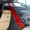 For Land Rover Freelander 2 2007-2012 Soft Carbon Fiber Car Central Control Side Frame Panel Trim Sticker Car Accessories