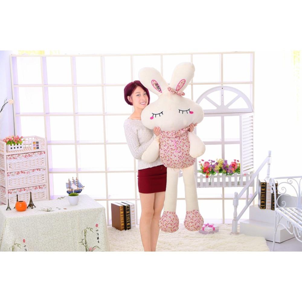 

Plush toy doll/floral rabbit/rouge rabbit/love rabbit/little rabbit squint rabbit doll 40cm