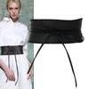 Wide Waist Strap for Women's Decoration Simple and Versatile Dress European and American Fashion Retro Personality Lace-up Wide Belt Trend