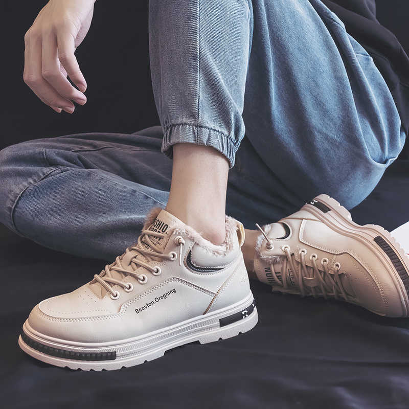 Fashion Fur High Platform Sneakers 43 Casual Sport Women Shoes Cheap Goods High End Zapatiilas Funky Cool College Order Zapatiilas