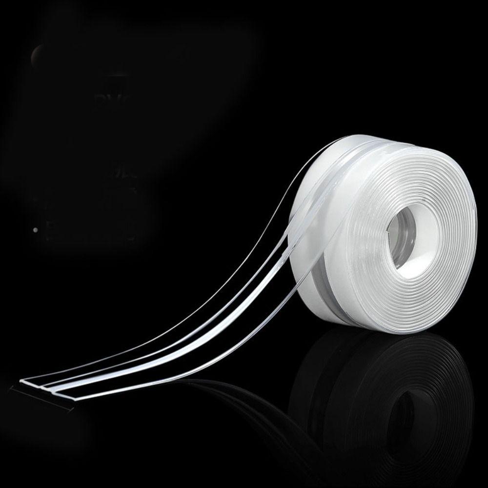 Self Adhesive Kitchen Sink Waterproof Sticker Waterproof Anti-mildew Sink Bath Sealing Strip Mildew Strong Thickened