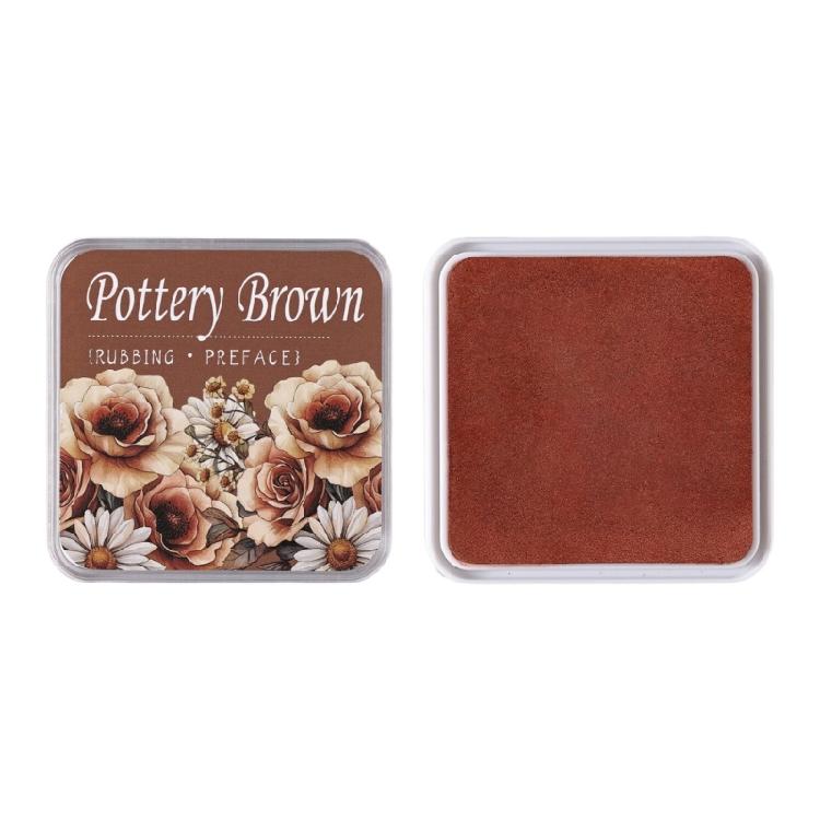 Cotton Neutral Ink Stamp Pad for Artistic Stamping Scrapbooking with Shatter Resistant ABS Housing Multiple Color