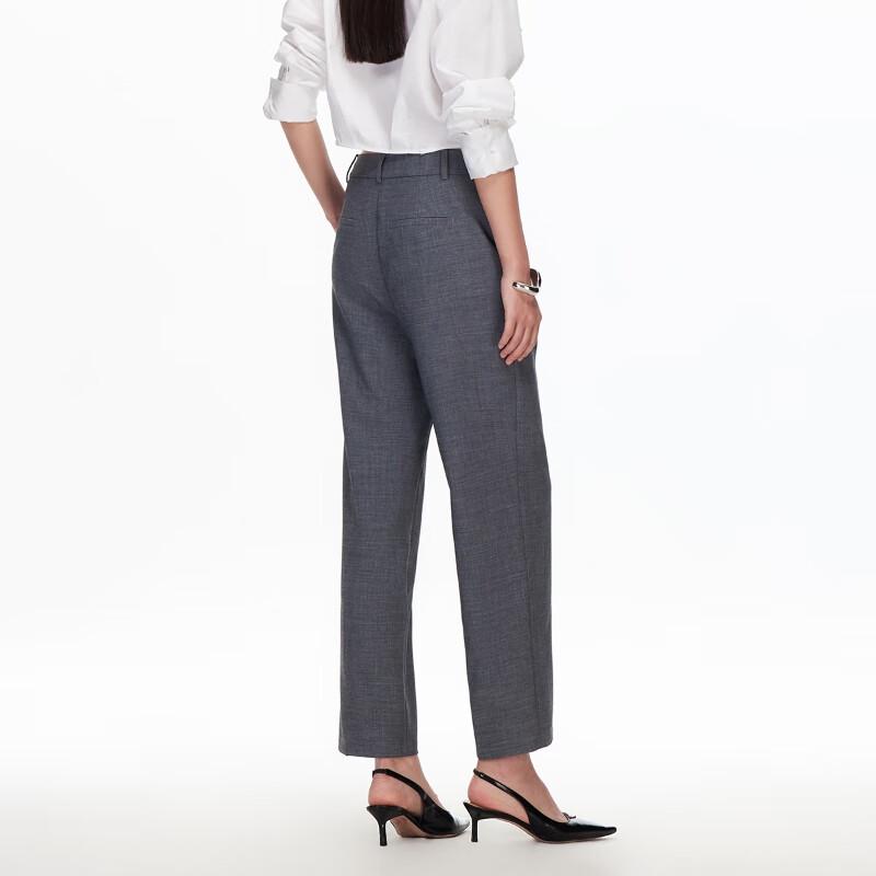 Veromoda Women's 2025 Autumn Loose Straight-Leg Commuter Pants