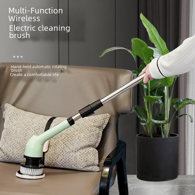 Multi-Function Electric Cleaning Brush for Kitchen, Bathroom & Floor