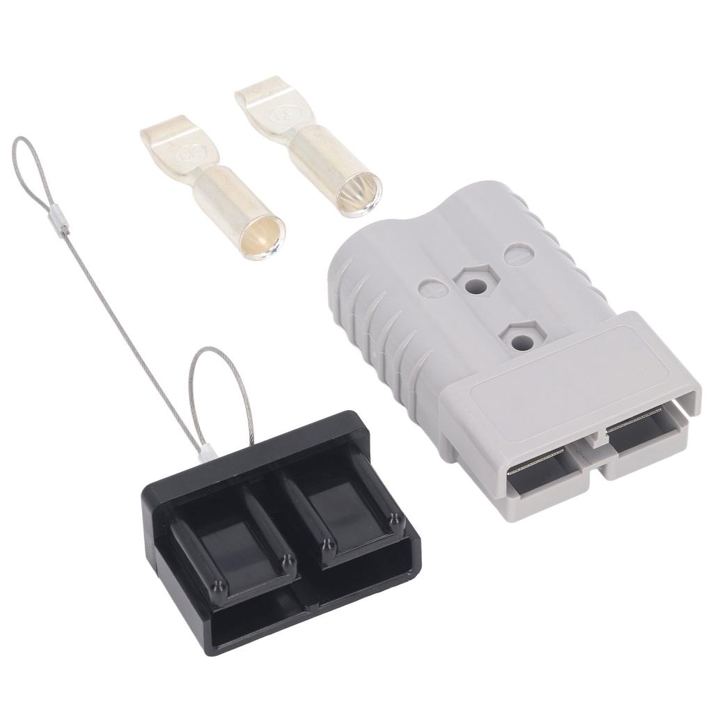 Bateriový rychlospojka 2 0 AWG Elektrická vysokozdvižná vidlice Nabíjecí zástrčka s PC krytem 350A 600V