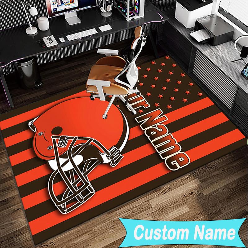 Custom Name Rug Bengals Team Logo Artwork Area Rug Suitable for Indoor And Outdoor,Carpets for Homes, Offices,Living Rooms,Home Decor,Christmas Gift