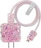 Glitter Model Suitable for iPhone 20w/18w Charging Head Cover 14/16 Cable Clip Data Cable Protective Cover