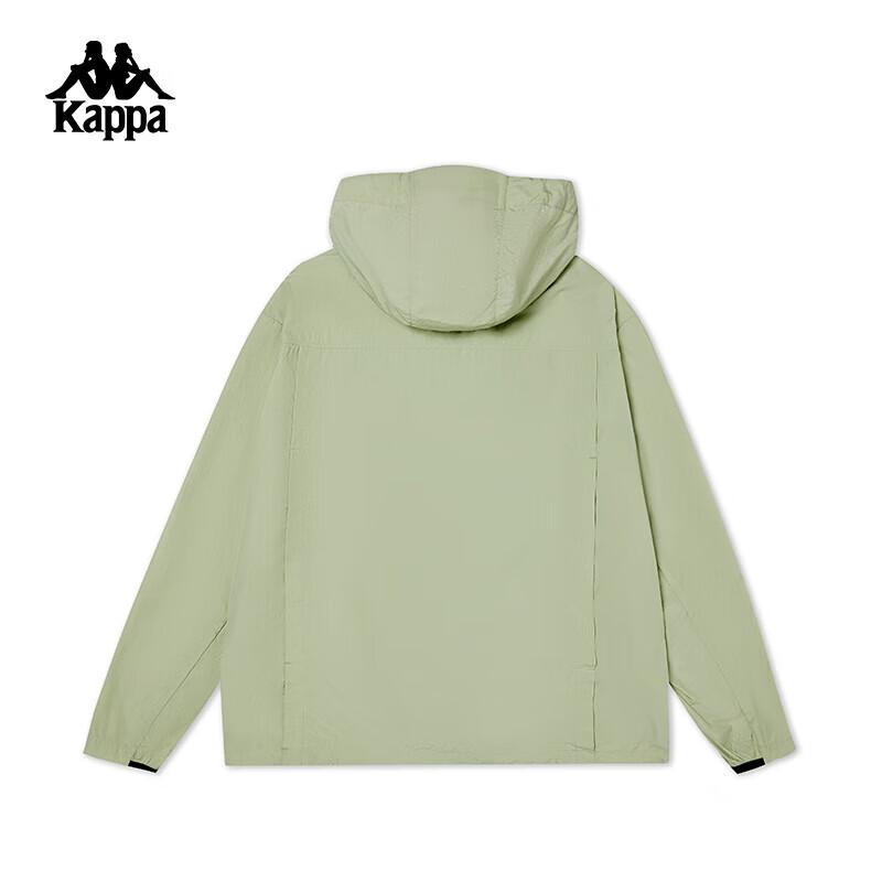 Kappa 2024 Unisex Sun Protection Hooded Windbreaker Jacket S