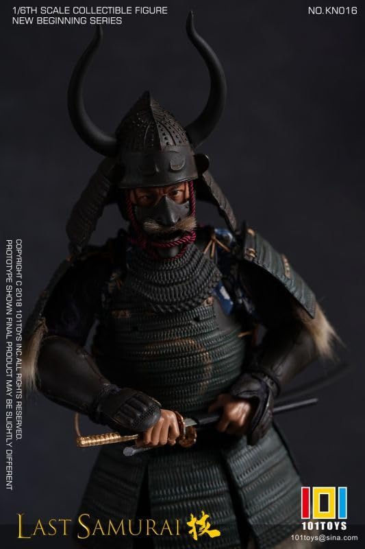 101TOYS Scale Action Figure KN016 New Beginning Series of the Last Samurai Ujio Sengoku Warlord Samurai 1/6