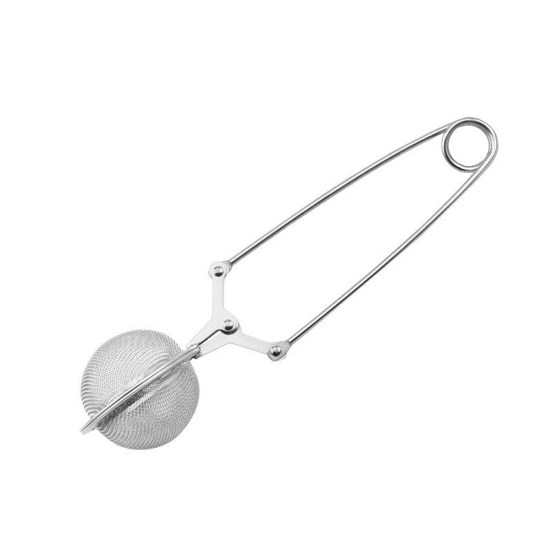 Stainless Steel Spherical Tea Infuser & Strainer Mesh Filter