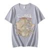 Vintage The Cure The Dream Tour T-Shirt 90s Rock Band Tour Graphic T-shirst Unisexs Harajuku Clothing Unisex Women Oversized Tees Tosp