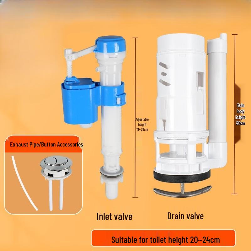 YouShu Toilet High-Pressure Inlet Valve with Siphon