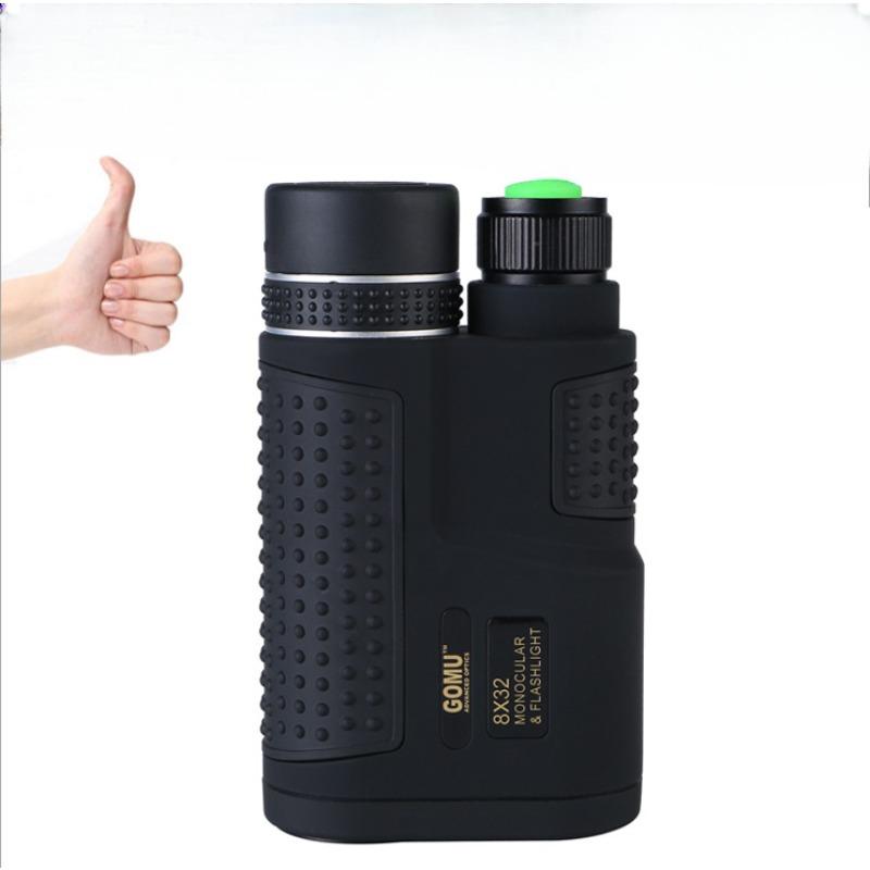 

Новий телескоп нічного бачення 8x32 з однотрубним освітленням, високою роздільною здатністю, потужними окулярами, портативний для кемпінгу на відкритому повітрі