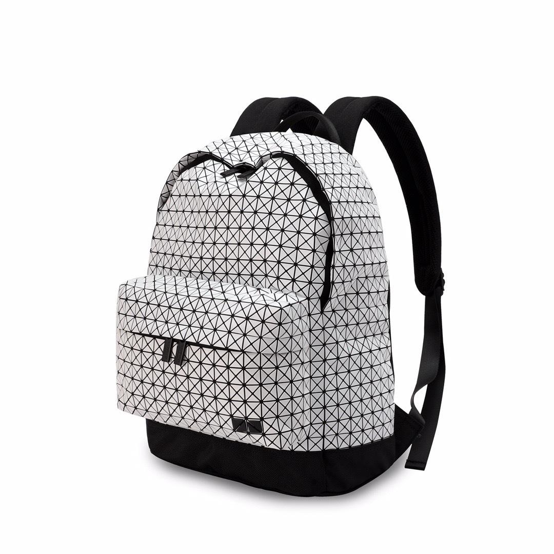 

Japan Miyake Rhombus Large Capacity Casual Travel Backpack for Men & Women, Student School Bag