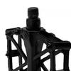 Mountain Bike Pedals Aluminum Alloy Stable Hollow Design Light Weight High Strength Wide Road Bike Pedal Set Black
