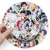 52- Piece Q Version Blue Lock Anime Stickers for Journal, Water Bottle, Phone, and Computer Decoration.