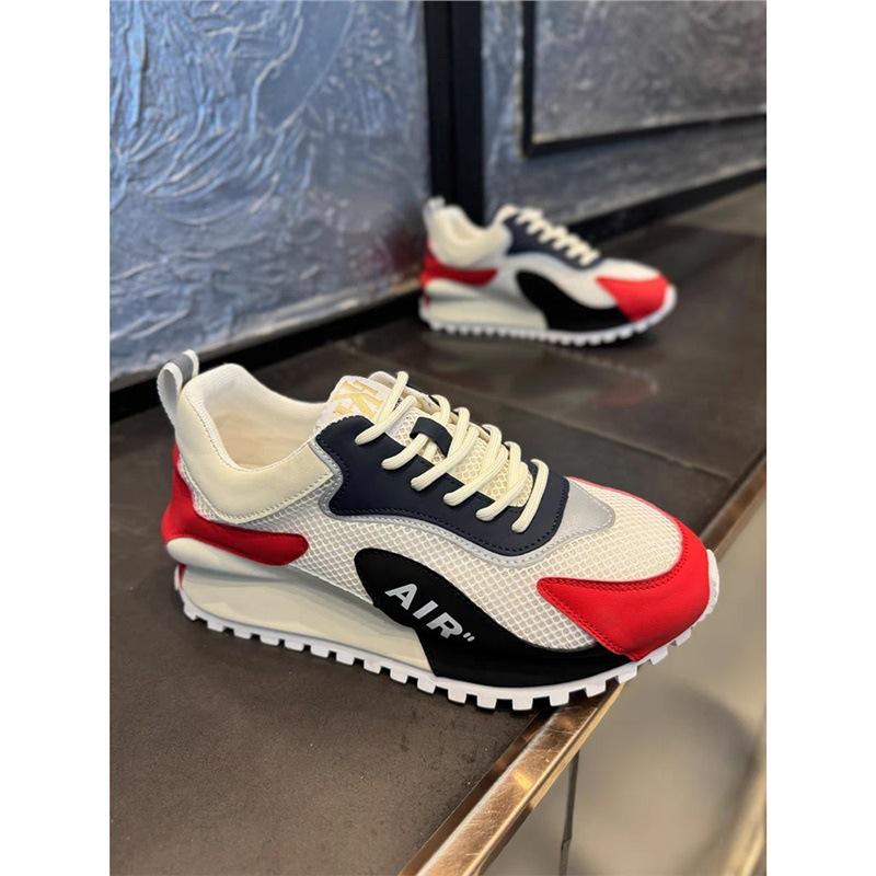 Summer new inner mesh comfortable breathable color matching casual shoes dnh