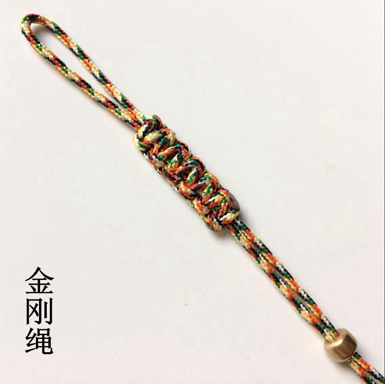 Hand-made Pot Nylon Rope With Small Jade Tea Ceremony Rope Purple Teapot Lid Rope Teapot Handle Tied Rope for Drink teapot