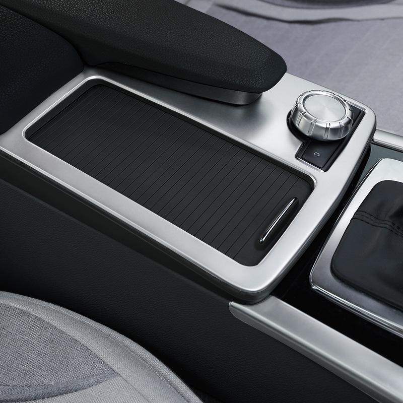 Mercedes GLK300 Dekoratives Mittelkonsolenpanel für Getränkehalter und Armlehne
